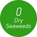 0 Dry seaweeds